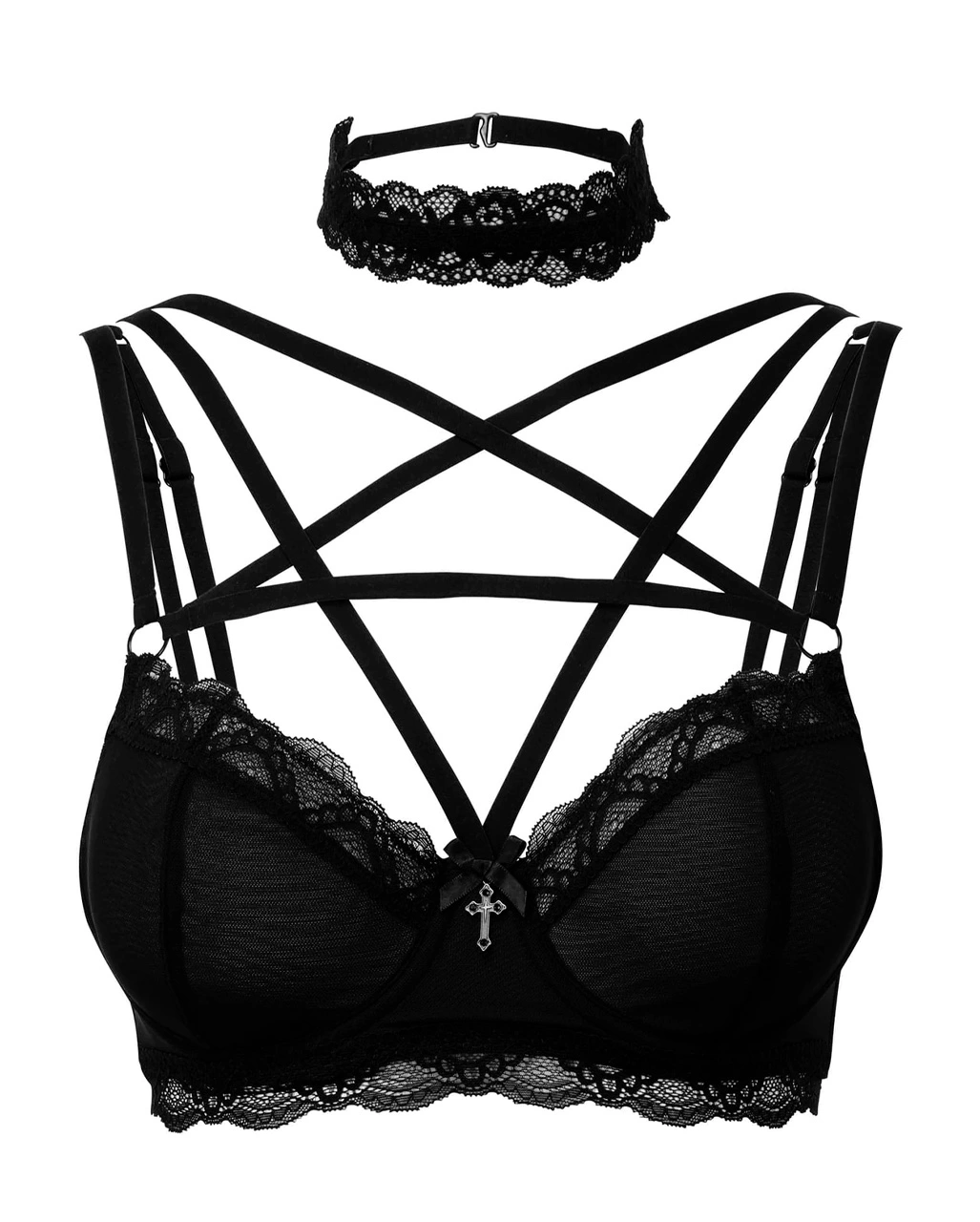 KILLSTAR She Bites Spitzen BH 3 KILLSTAR She Bites Spitzen BH