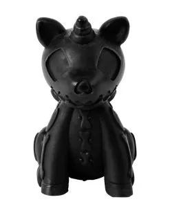 KILLSTAR Skelett Einhorn Kerze -Outlet-Horror-Shop killstar skelett einhorn kerze halloween und gothic wohnaccessoires und deko gothic onlineshop 52191