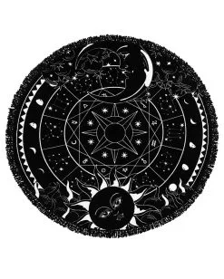 KILLSTAR Sky Spirit Tagesdecke Rund