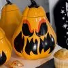 KILLSTAR Spicy Pumpkin Keramik Behälter 1 KILLSTAR Spicy Pumpkin Keramik Behälter -Outlet-Horror-Shop killstar spicy pumpkin behaelter mit deckel kuerbis dose keksdose halloween kuerbis halloween dekoration gothic accessoires und geschenkartikel 54035