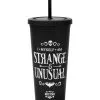 KILLSTAR Strange & Unusual Cold Brew Becher 1 KILLSTAR Strange & Unusual Cold Brew Becher -Outlet-Horror-Shop killstar strange and unusual cold brew to go becher gothic und halloween geschenkartikel und wohnundsdeko 52125