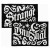 KILLSTAR Strange Kissenbezüge 2 Stück -Outlet-Horror-Shop killstar strange kissenbezuege strange pillowcases gothic homeware halloween homeware 52178 01