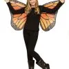 Kinder Schmetterlingsflügel Orange -Outlet-Horror-Shop kinder schmetterlingsfluegel orange kinderkostuem zubehoer 22419