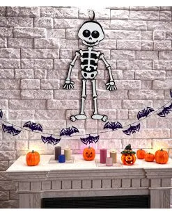 Kinderfreundliche Halloween Skelett Deko -Outlet-Horror-Shop kinderfreundliche halloween skelett deko child fiendly halloween skeleton deco halloween dekoration 51730 02