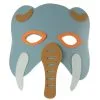 Elefanten Maske Für Kinder 1 Elefanten Maske Für Kinder -Outlet-Horror-Shop kindermaske elefant tierpark mottoparty elefantenmaske kinderfasching 18145 2