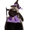 Kleine Hexe Im Schaukelstuhl Animatronic 1 Kleine Hexe Im Schaukelstuhl Animatronic -Outlet-Horror-Shop kleine hexe im schaukelstuhl animatronic witzige hexen deko mit sound fuer halloween 25279 01