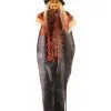 Kürbis Vogelscheuche Hängefigur 60cm 1 Kürbis Vogelscheuche Hängefigur 60cm -Outlet-Horror-Shop kuerbis vogelscheuche haengefigur halloween dekoration pumpkin scarecrow hanging prop 39744 01