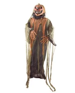 Kürbis Vogelscheuche Mit Licht & Sound 180cm