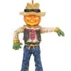 Kürbis Vogelscheuche Weihnachtskugel 9,5cm -Outlet-Horror-Shop kuerbis vogelscheuche weihnachtskugel halloween und horror weihnachtsdeko scarecrow ornament 54755