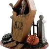 Lemax Spooky Town - Coffin Break -Outlet-Horror-Shop lemax spooky town coffin break halloween deko ausbruch aus dem sarg spooky town figur kaufen 53891