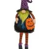 Leuchtender Halloween Gnom Kantenhocker Mit Kürbis 75cm 1 Leuchtender Halloween Gnom Kantenhocker Mit Kürbis 75cm -Outlet-Horror-Shop leuchtender halloween gnom kantenhocker mit kuerbis 75cm multi color led lighted plush halloween gnome shelf sitter pumpkin 54265
