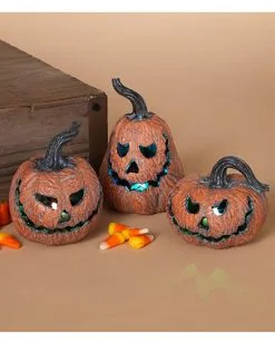 LED Vintage Halloween Kürbis 10cm
