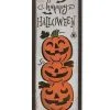 Leuchtendes Happy Halloween Holz Schild 80cm -Outlet-Horror-Shop leuchtendes happy halloween holz schild 80cm lighted wood halloween sign with easel halloween wandbild 54332