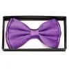Lila Satin Fliege Deluxe -Outlet-Horror-Shop lila satin fliege deluxe schleife kostuem zubehoer herrenfliege purple satin tie