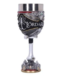 Lord Of The Rings Aragorn Kelch 19,5cm -Outlet-Horror-Shop lord of the rings aragorn kelch herr der ringe aragorn kelch lord of the rings aragorn goblet 52562 03