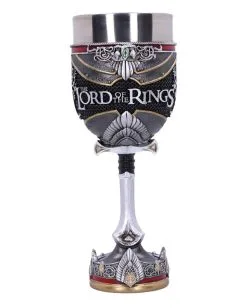 Lord Of The Rings Aragorn Kelch 19,5cm -Outlet-Horror-Shop lord of the rings aragorn kelch herr der ringe aragorn kelch lord of the rings aragorn goblet 52562 04