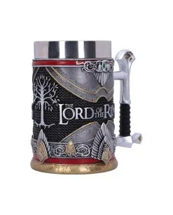 Lord Of The Rings Aragorn Krug 15,5cm -Outlet-Horror-Shop lord of the rings aragorn krug herr der ringe merchandise und geschenke fan und gaming merchandise 53613 3