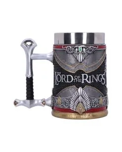 Lord Of The Rings Aragorn Krug 15,5cm -Outlet-Horror-Shop lord of the rings aragorn krug herr der ringe merchandise und geschenke fan und gaming merchandise 53613 4