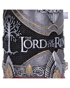Lord Of The Rings Aragorn Krug 15,5cm -Outlet-Horror-Shop lord of the rings aragorn krug herr der ringe merchandise und geschenke fan und gaming merchandise 53613 5