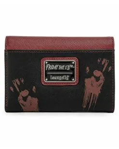 Loungefly Friday The 13th Jason Mask Geldbörse -Outlet-Horror-Shop loungefly friday the 13th jason mask geldsboerse loungefly horror wallett geschenk und merch 52585 3