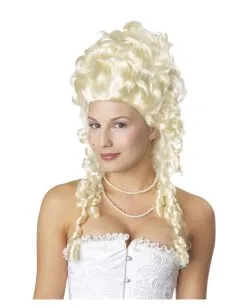 Marie Antoinette Perücke Weißblond