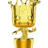 Marvel Groot Chrome Funko Pop! Figur Gold 1 Marvel Groot Chrome Funko Pop! Figur Gold -Outlet-Horror-Shop marvel studios 10 groot chrome funko pop figur gold guardians of the galaxy merchandise 36156