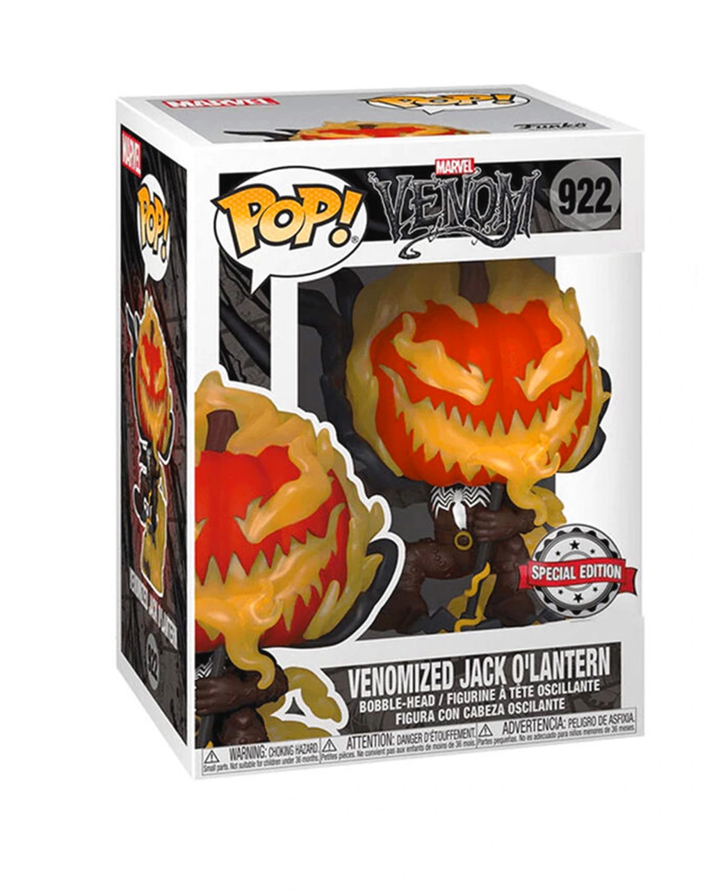 Marvel Venom Jack O'Lantern Funko POP! Figur 4 Marvel Venom Jack O'Lantern Funko POP! Figur – Bild 2