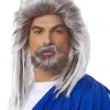 Meereskönig Perücke Mit Bart 2 Meereskönig Perücke Mit Bart -Outlet-Horror-Shop meereskoenig peruecke mit bart meeresgott poseidon frisur fuer fasching karnevalsperuecke herren 36118
