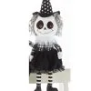 Mrs. Bone Skully Kantenhocker Figur 40cm -Outlet-Horror-Shop mrs bone skully kantenhocker figur 40cm mrs boneskully sitting figure halloween skeletthexe figur halloween deko kinder 53801