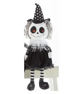 Mrs. Bone Skully Kantenhocker Figur 40cm