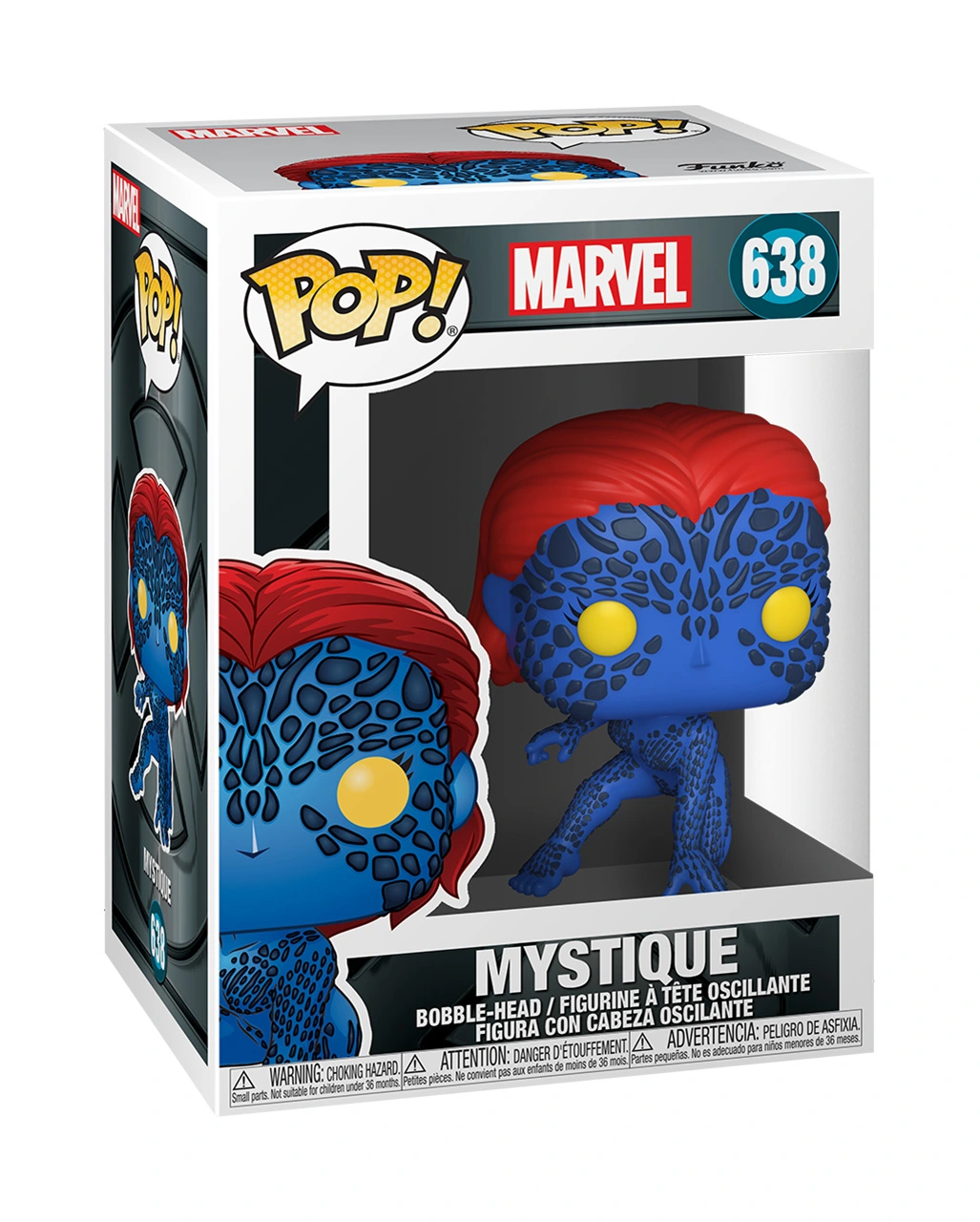 Mystique X-Men 20th Anniversary Funko POP! Figur 3 Mystique X-Men 20th Anniversary Funko POP! Figur