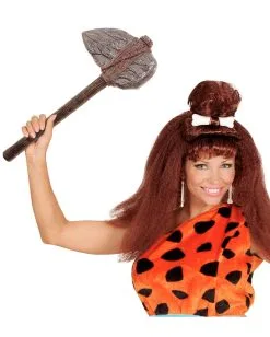 Neandertaler Steinaxt -Outlet-Horror-Shop neandertaler steinaxt hoehlenmensch spielzeugwaffe steinzeitmensch kostuemzubehoer 20160 03