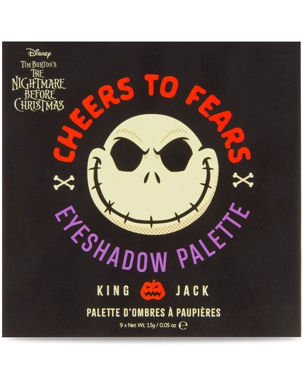 Nightmare Before Christmas Eyeshadow Palette Jack 3 Nightmare Before Christmas Eyeshadow Palette Jack