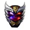 Kinder Roboter Maske Mit Licht 1 Kinder Roboter Maske Mit Licht -Outlet-Horror-Shop ninja krieger maske mit licht ninja kunststoff maske beleuchtet faschingsmaske 28723 1