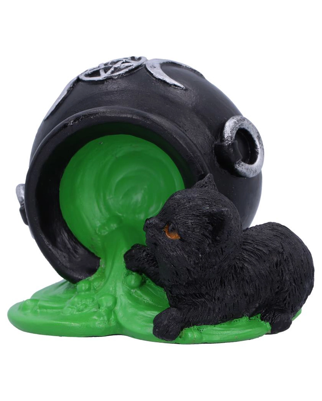 Ooops! Kätzchen Mit Umgestürztem Hexenkessel 8,7cm 4 Ooops! Kätzchen Mit Umgestürztem Hexenkessel 8,7cm – Bild 2