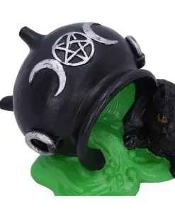 Ooops! Kätzchen Mit Umgestürztem Hexenkessel 8,7cm 14 Ooops! Kätzchen Mit Umgestürztem Hexenkessel 8,7cm -Outlet-Horror-Shop oops schwarze kaetzchen mit umgefallenem hexenkessel halloween tischdeko walpurgisnacht deko 54627 06