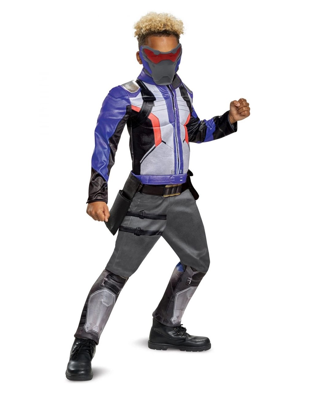 Overwatch Soldier 76 Kinder Muskelkostüm 3 Overwatch Soldier 76 Kinder Muskelkostüm