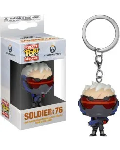 Overwatch Soldier 76 Schlüsselanhänger Pocket POP 5 Overwatch Soldier 76 Schlüsselanhänger Pocket POP -Outlet-Horror-Shop overwatch soldier 76 schluesselanhaenger pocket pop geschenkartikel keychain fuer gamer 36154 2