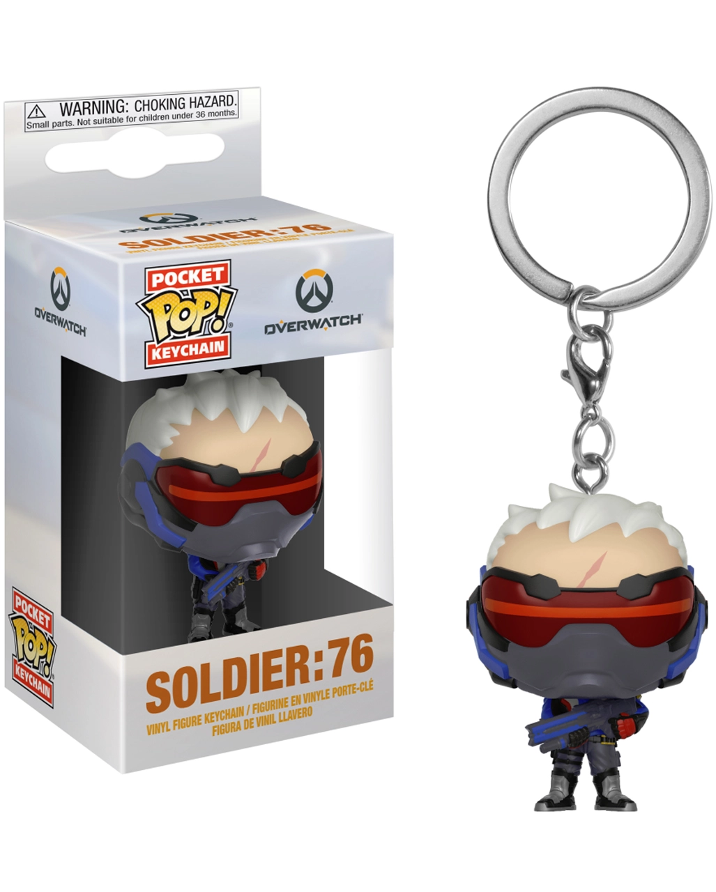 Overwatch Soldier 76 Schlüsselanhänger Pocket POP 4 Overwatch Soldier 76 Schlüsselanhänger Pocket POP – Bild 2