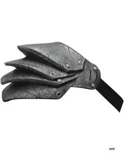 Gladiator Schulterpanzer Silbern 5 Gladiator Schulterpanzer Silbern -Outlet-Horror-Shop pauldron silver schulterpanzer fuer fasching und halloween party 26342 2