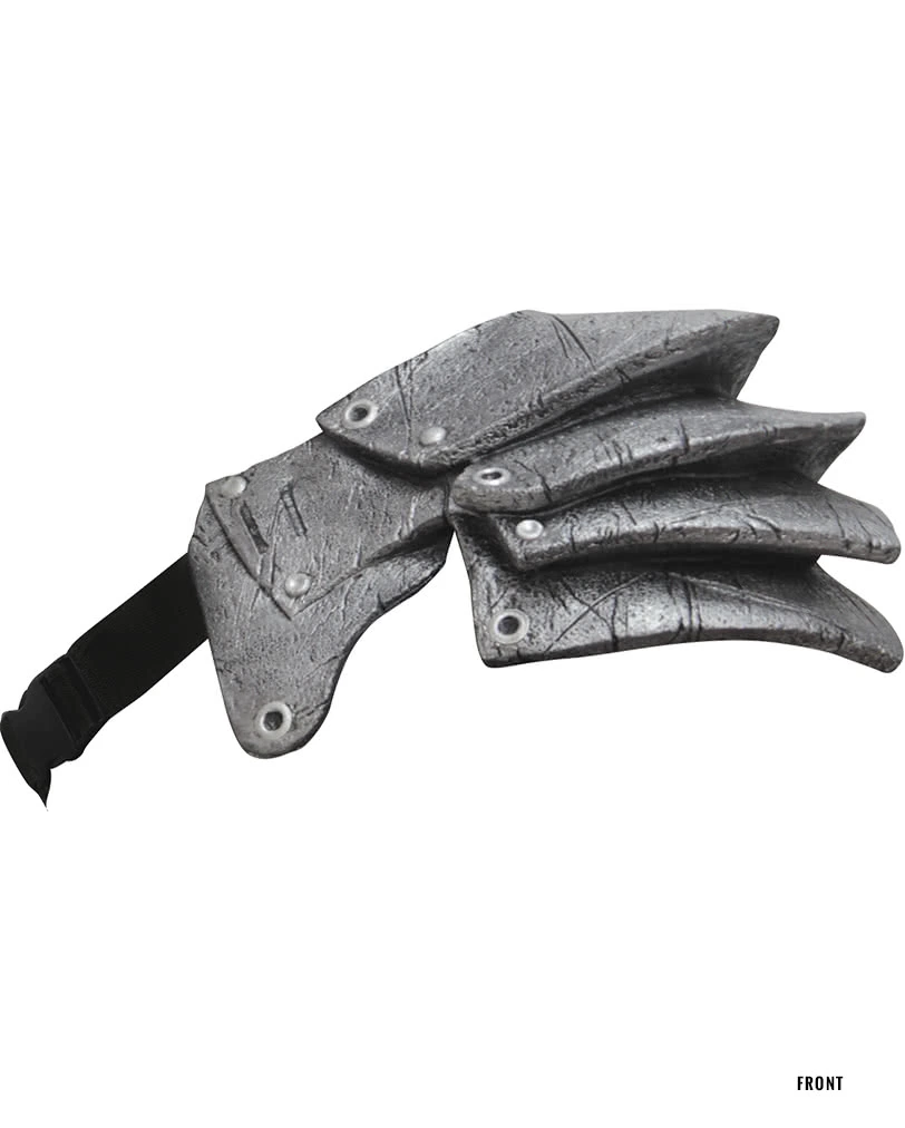 Gladiator Schulterpanzer Silbern 3 Gladiator Schulterpanzer Silbern