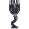 Pawzuph Katze Mit Ziegenhörnern Kelch 2 Pawzuph Katze Mit Ziegenhörnern Kelch -Outlet-Horror-Shop pawzuph hexenkatze kelch pawzuph cat goblet halloween und gothic wohnungsdeko gothic shop 52405