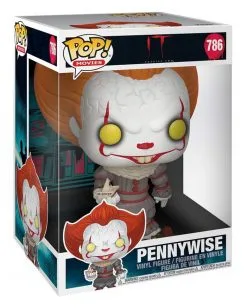 Pennywise IT Mit Boot 10" Funko POP! Figur -Outlet-Horror-Shop pennywise it mit boot funko pop figur es merchandise pennywise es sammelfigur 53984 2