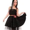 Mini Petticoat Kleid Mit Kirschen 1 Mini Petticoat Kleid Mit Kirschen -Outlet-Horror-Shop petticoat kleid mit kirschen emo punk kleid sommerkleid rockabilly kleid go1187