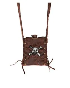 Piraten Trinkflasche In Umhängetasche