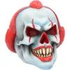 Play Time Horror Clown Schädel 18cm -Outlet-Horror-Shop play time horror clown schaedel play time killer clown schaedel horror clown dekoration 52786 01