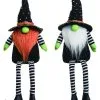 Plüsch Halloween Deko Zwerg -Outlet-Horror-Shop pluesch halloween deko zwerg plush halloween gnome sitter halloween kantenhocker 53022