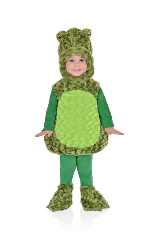 Plüschfrosch Kinder Kostüm 3 Plüschfrosch Kinder Kostüm