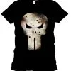Punisher Logo T-Shirt 2 Punisher Logo T-Shirt -Outlet-Horror-Shop punisher logo t shirt original lizenziertes marvel punisher shirt mit skull 23416