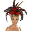 Burlesque Haarreif Mit Federn -Outlet-Horror-Shop revuegirl kopfschmuck burlesque federschmuck can can kopfschmuck revue theater kostuemzubehoer23811
